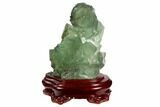 Cubic, Green Fluorite Cluster With Base #39127-1